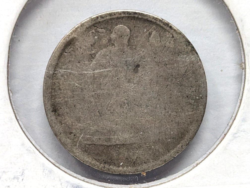 1860-73 Seated Liberty Half Dime