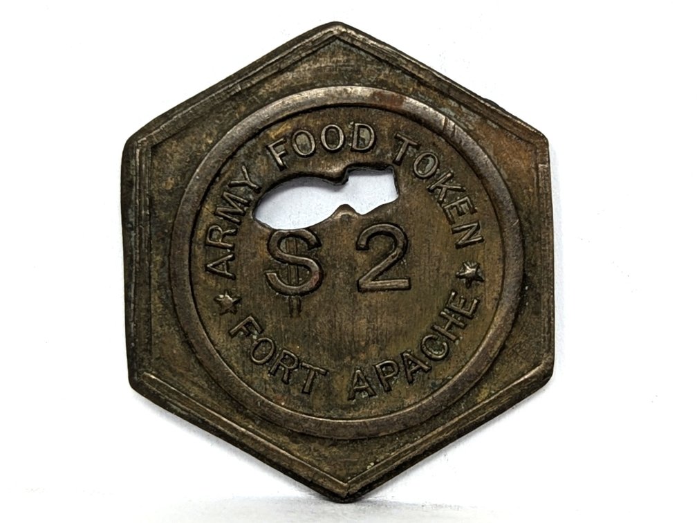 Fort Apache Army Food Token