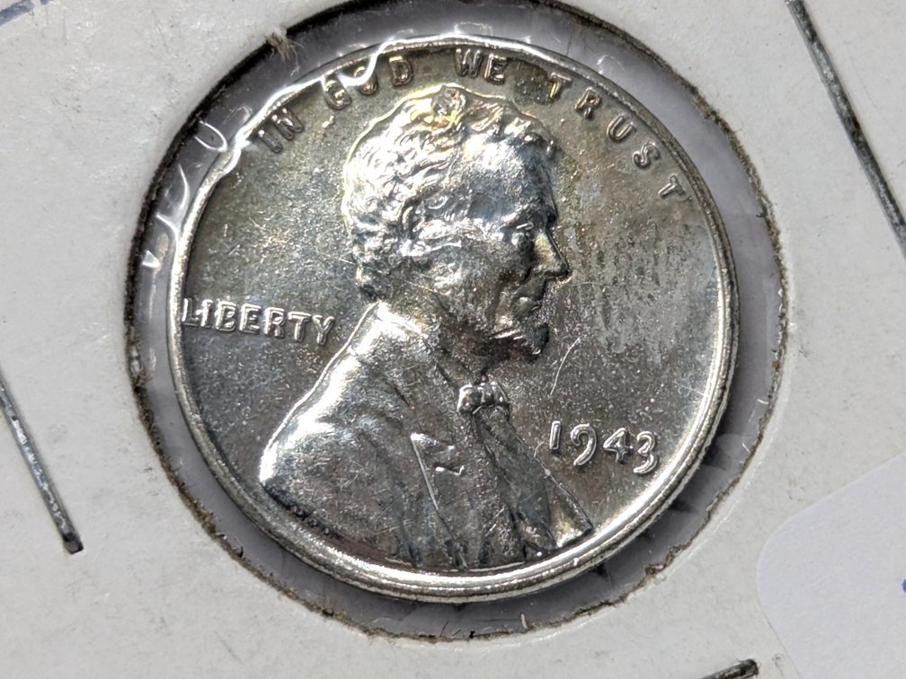 1943 BU Steel War Penny