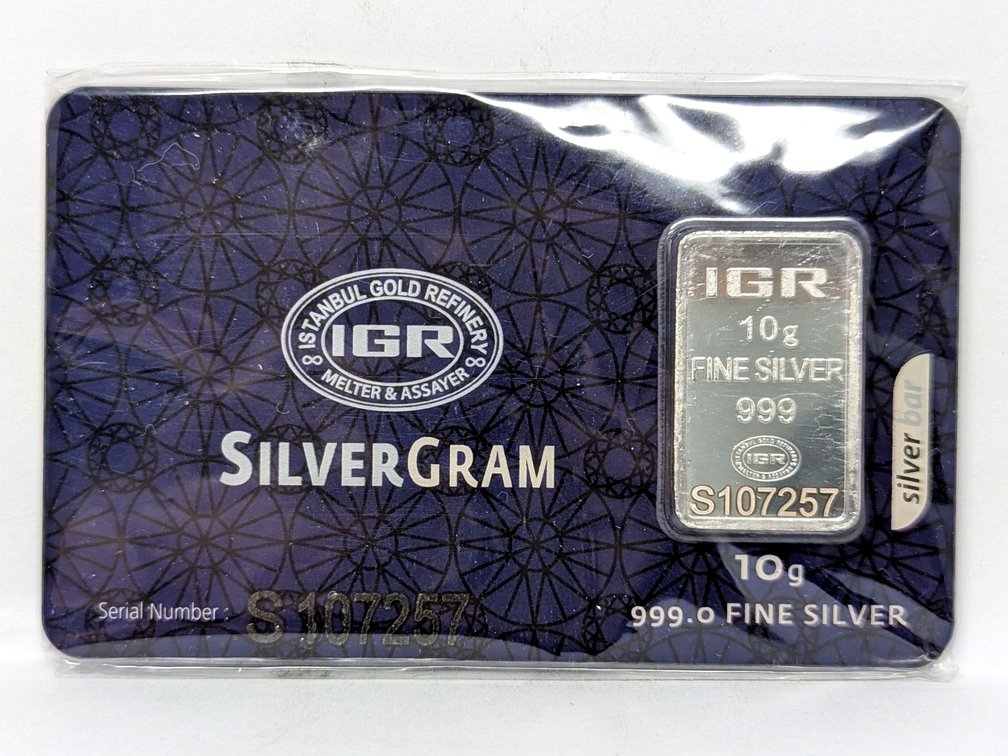IGR 10g .999 Silver Bar