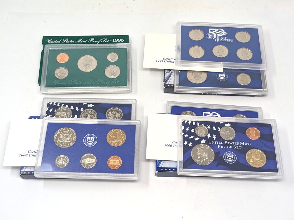 (4) 1995-2006 Proof Sets