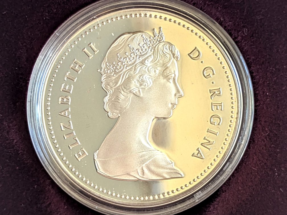 1984 Canada Proof Silver Dollar