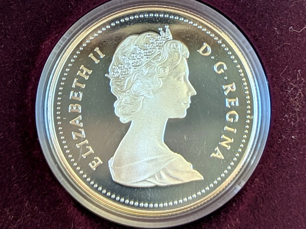 1984 Canada Proof Silver Dollar