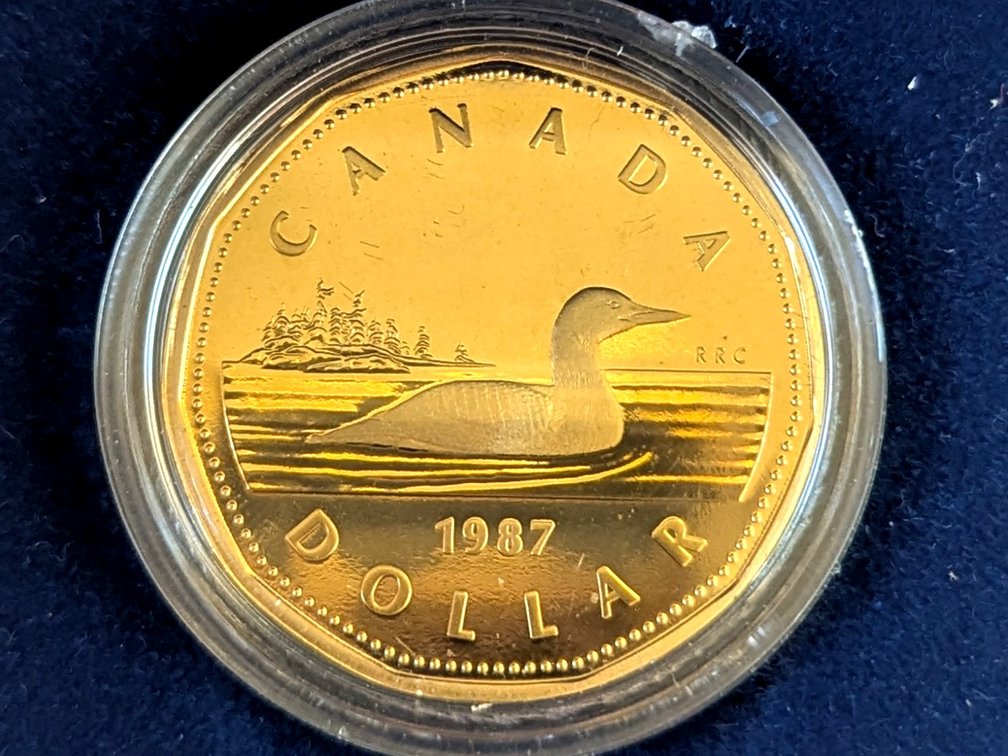 1987 Canada Proof Dollar