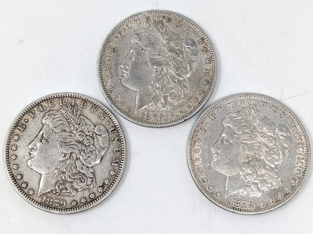 1879-P/O/S Morgan Dollars
