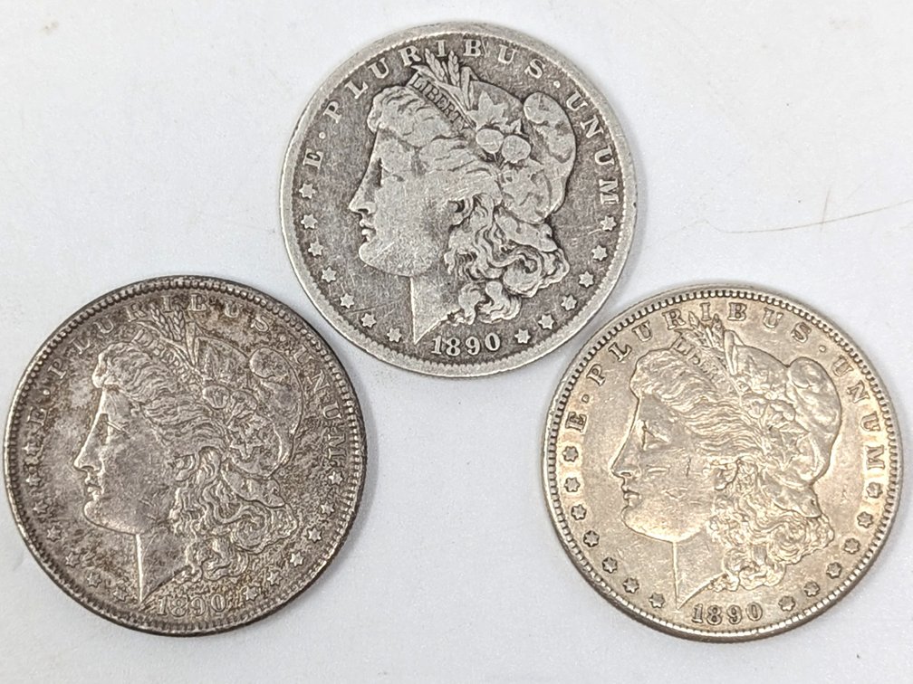 1890 P/O/S Morgan Dollar Set