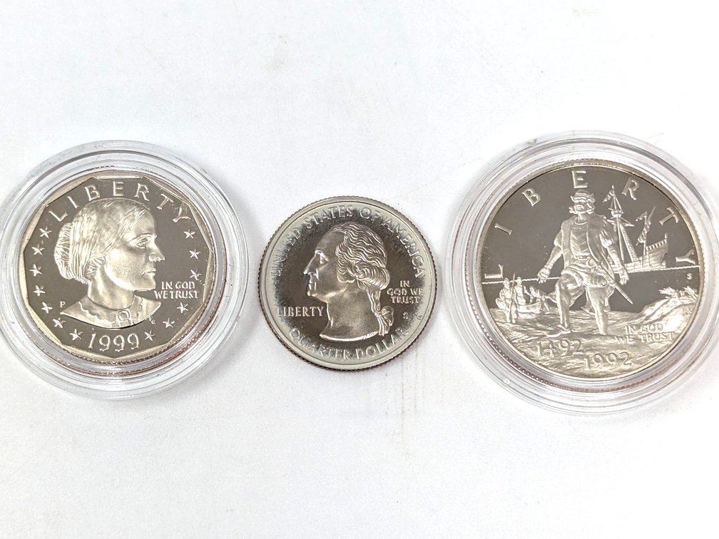 (3) Proof Coins