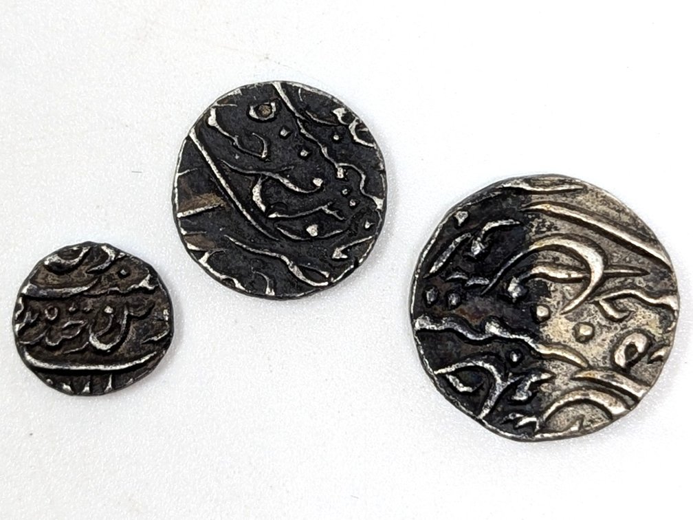 1630-1857 India Silver Rupees