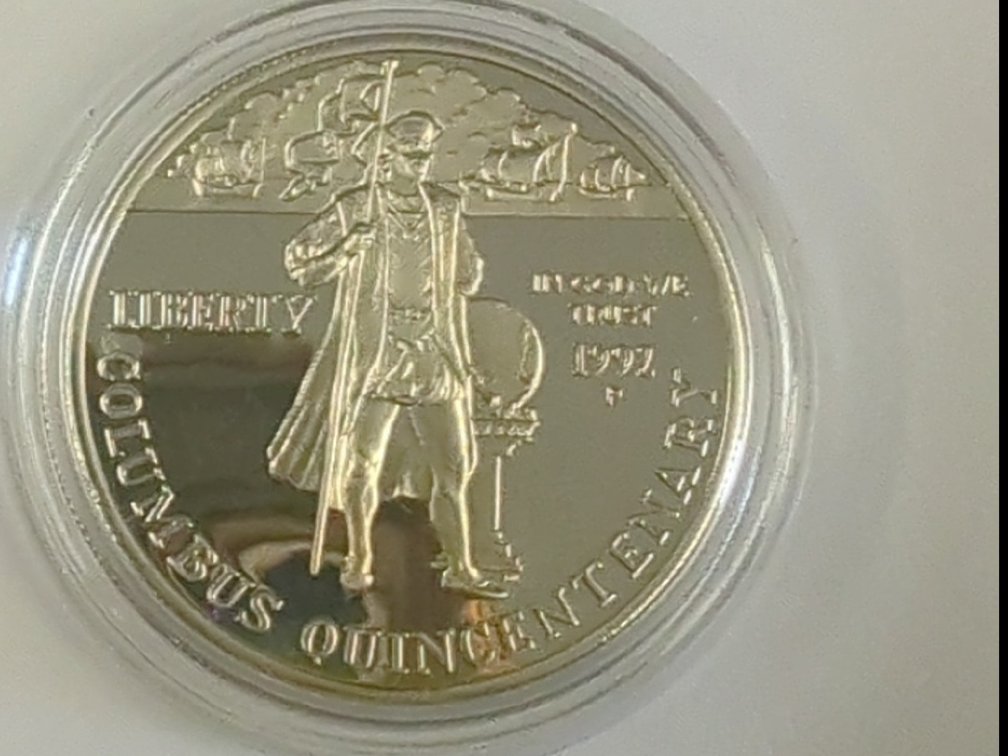 1992-P Columbus Quincentennerary Dollar