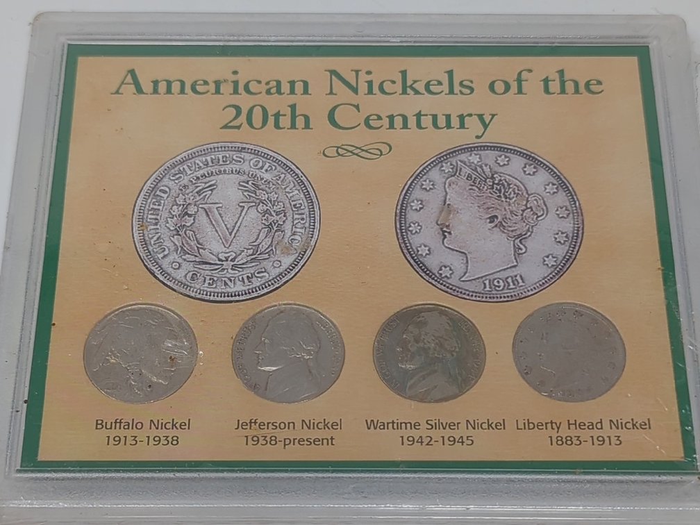 US Nickels of 20th Century
