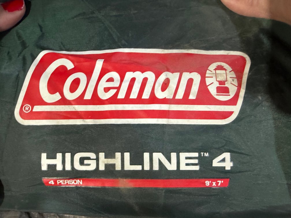 Coleman 4 person tent