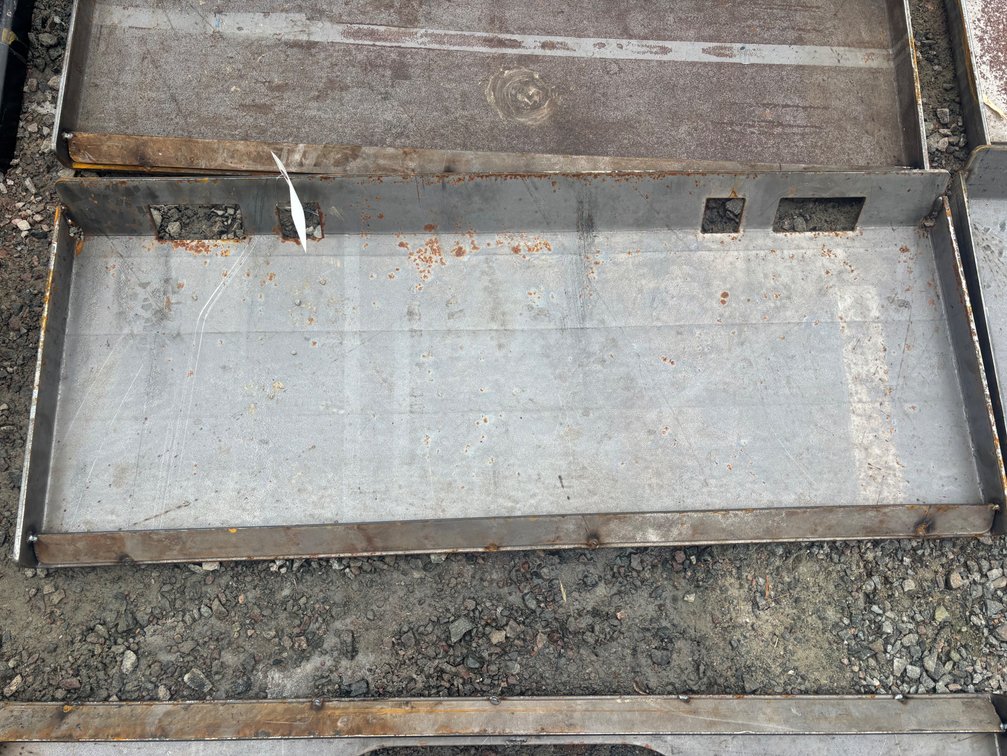 Blank Skid Steer Plate