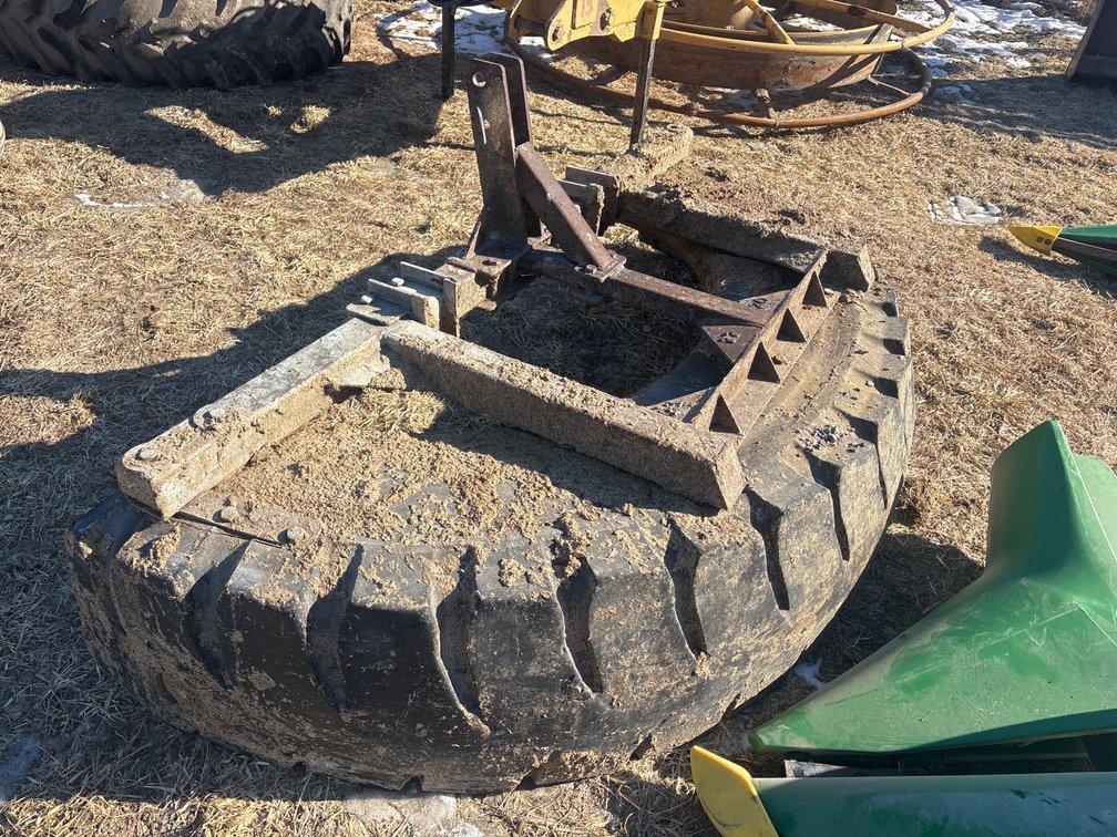 Homemade 3pt Manure Scraper