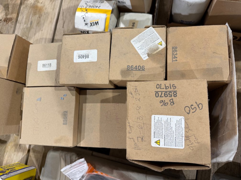 Miscellaneous box of filters