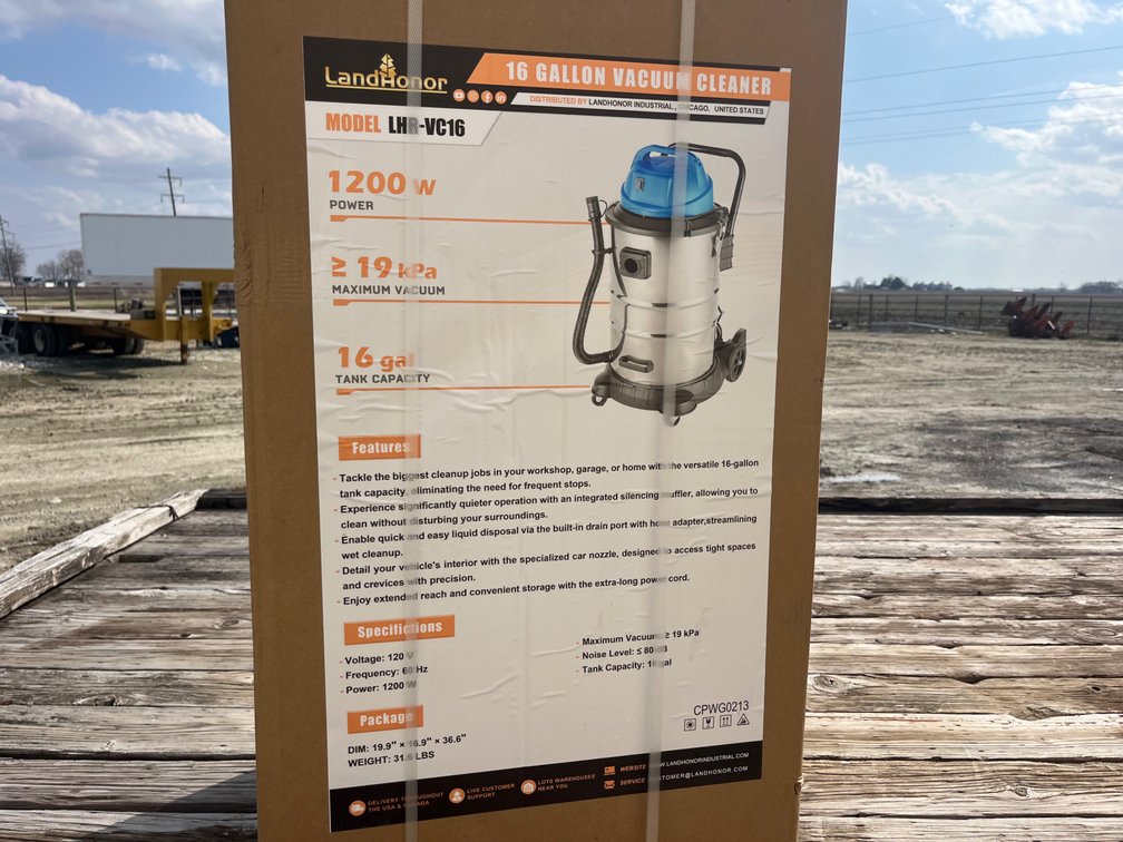 New Land Honor 16 Gallon Shop Vac