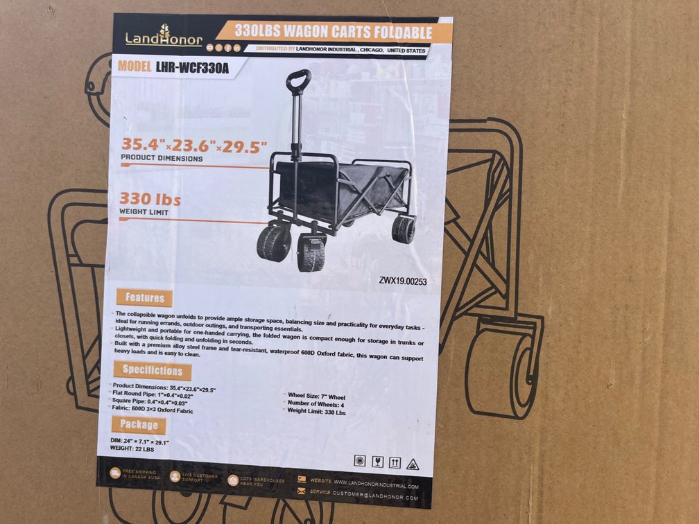 330lbs Foldable Wagon Carts