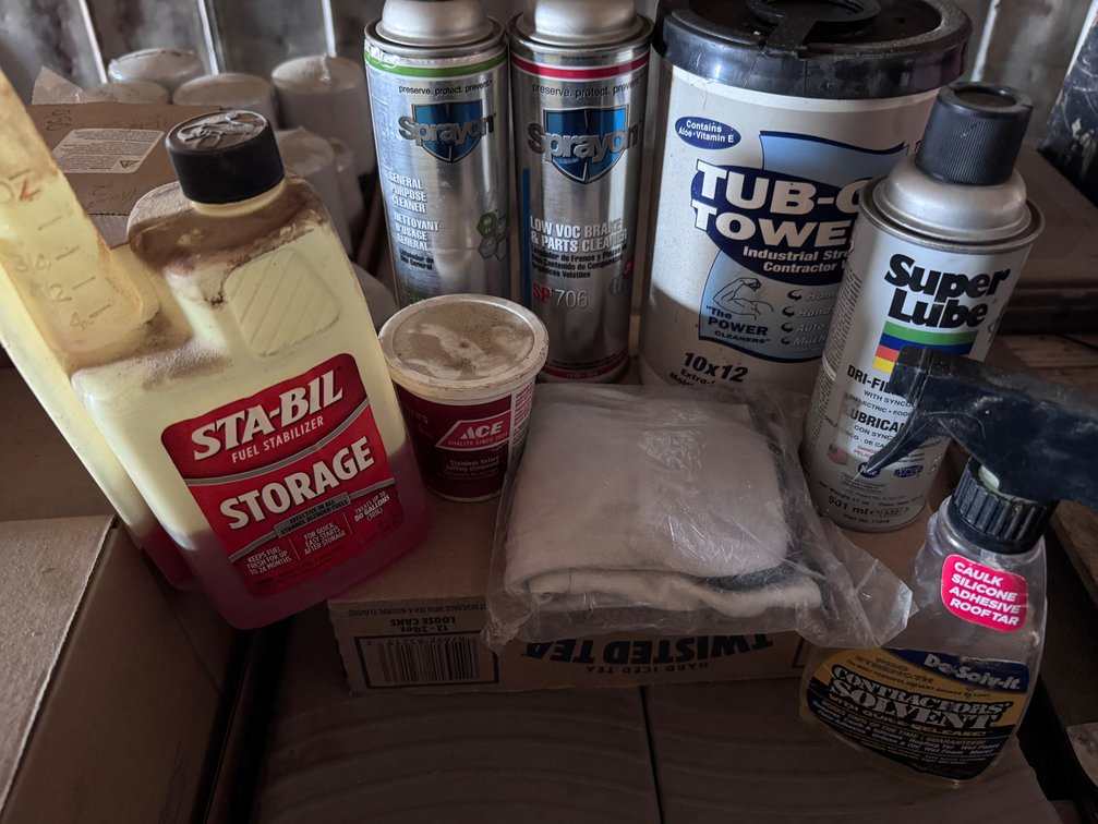 Misc. Box Cleaning/ Shop Supplies