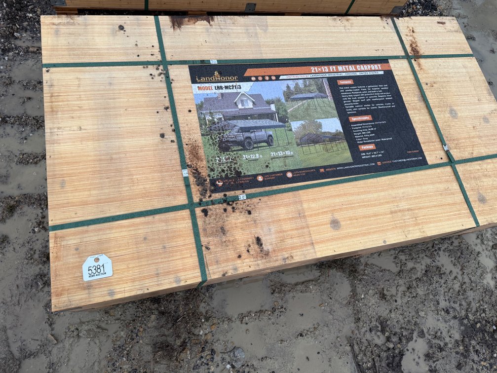New Land Honor Metal Carport