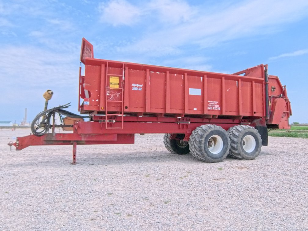 2014 MMI XHD-22 Manure Spreader