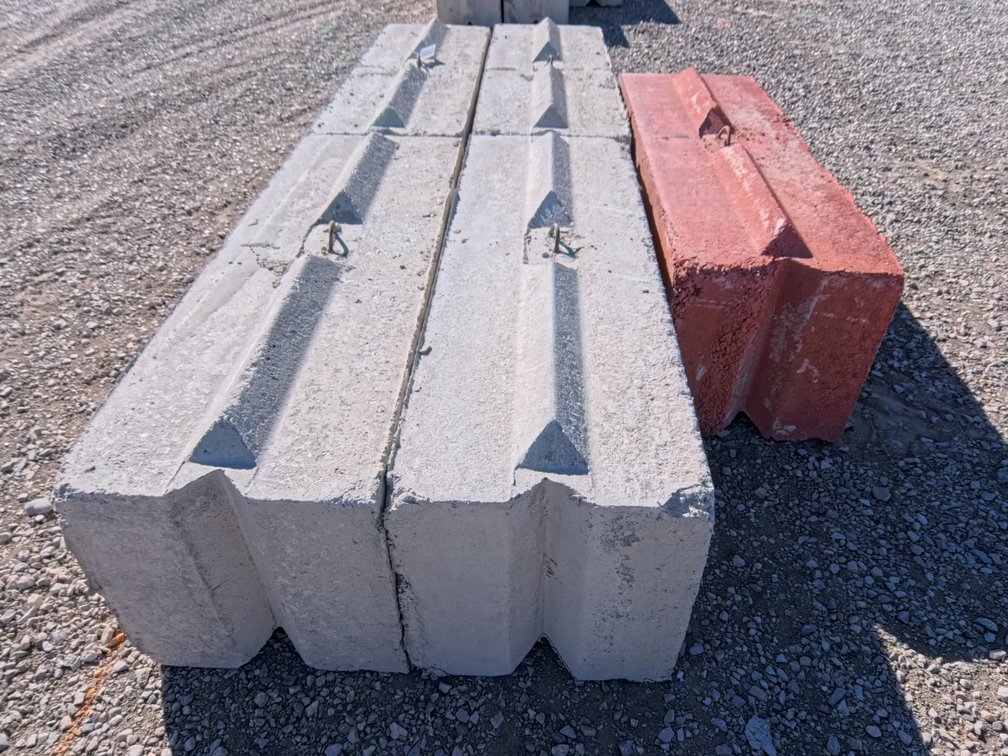 2' x 2' x 6' Concrete Blocks