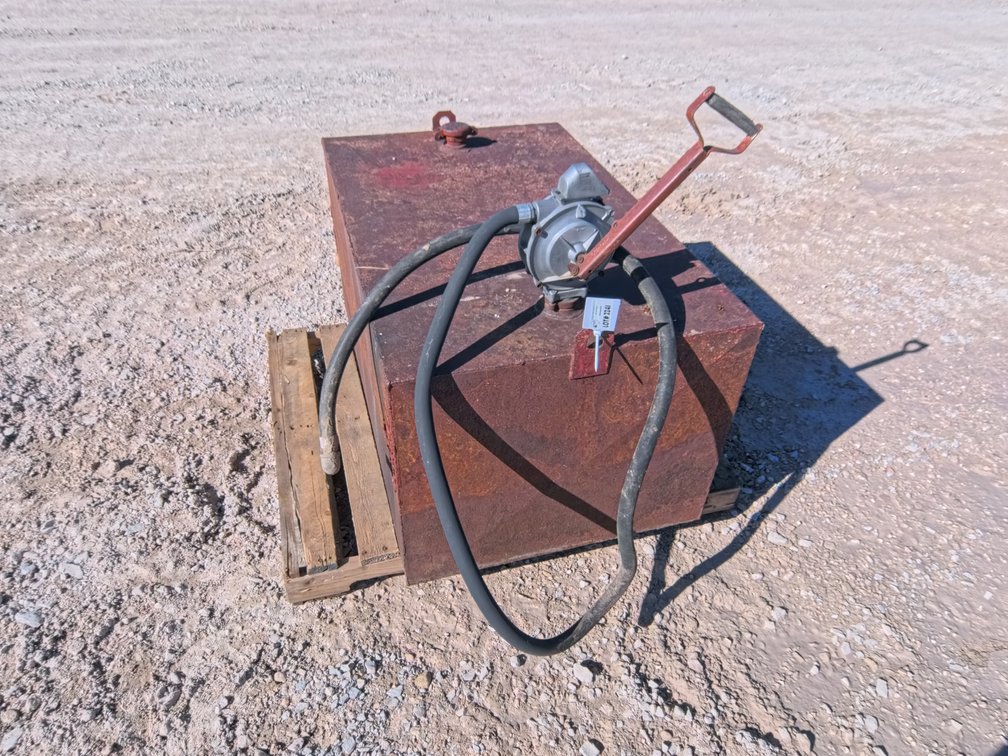 Fuel Tank With Hand Pump