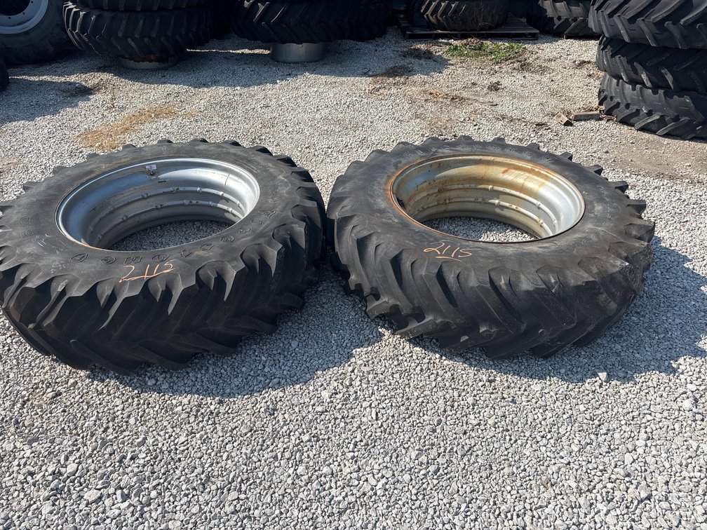 Case Step-up Rims and Firestone 20.8R42