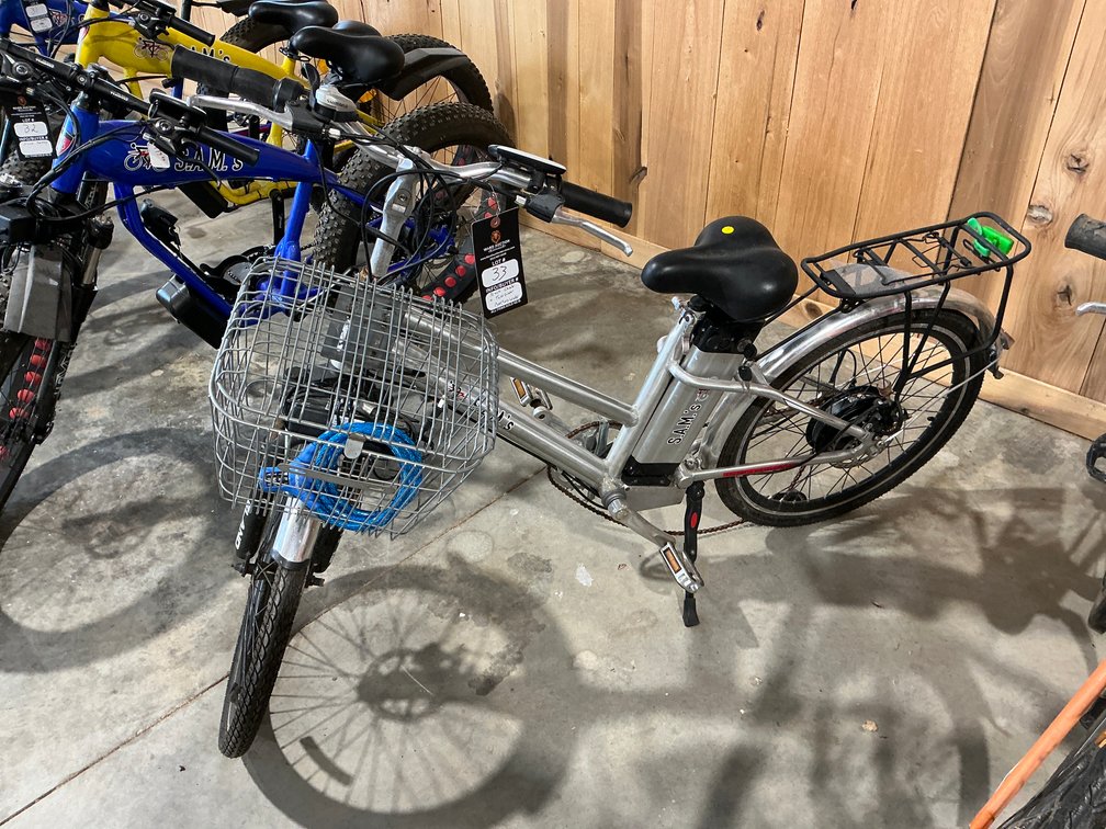 S.A.M.’s Silver Electric Bike