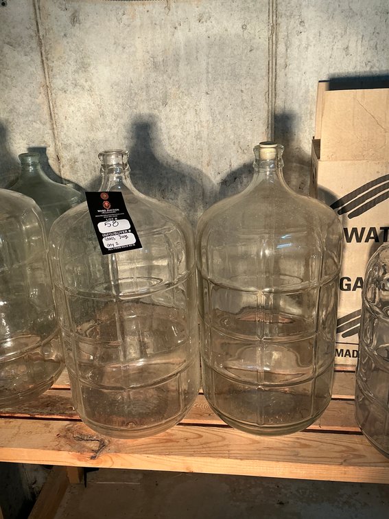 2 Glass Jugs