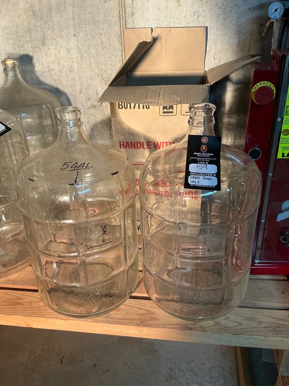 2 Glass Jugs