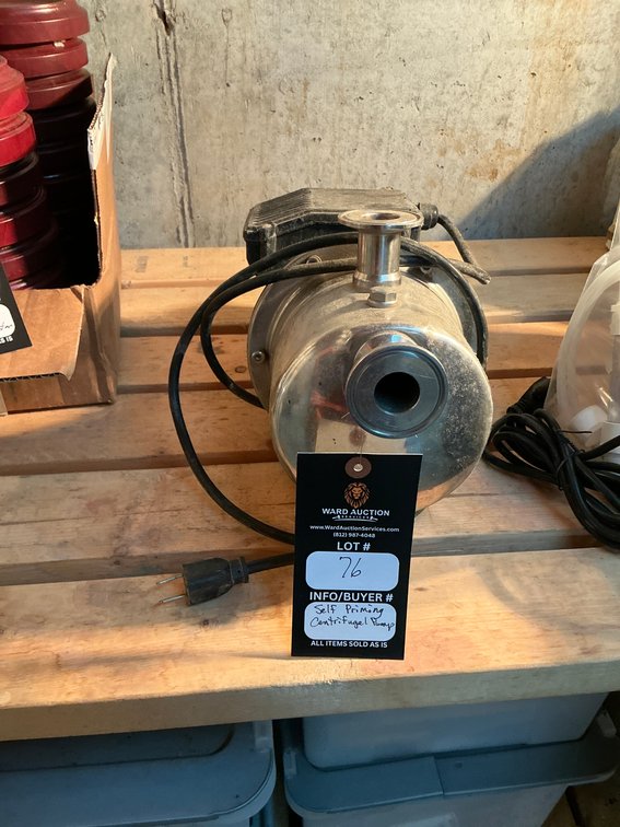 Self Priming Centrifugal Pump