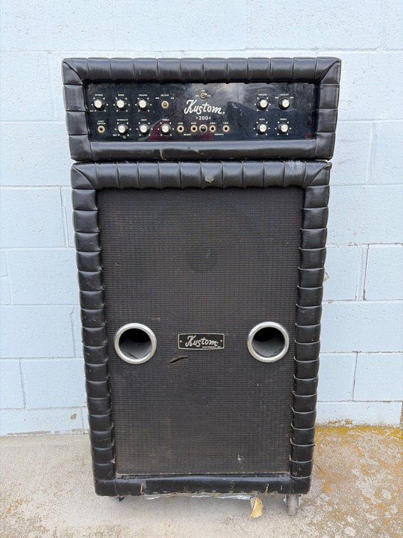 Kustom 200 Vintage Amp