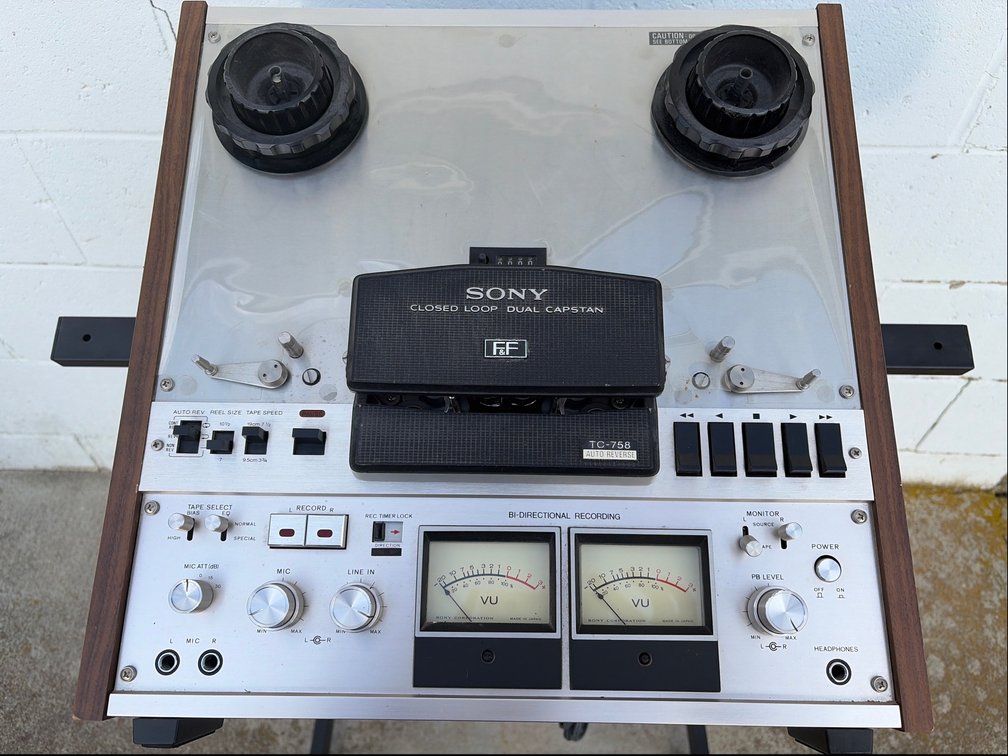 Sony TC-755 Reel-to-Reel Tape Recorder