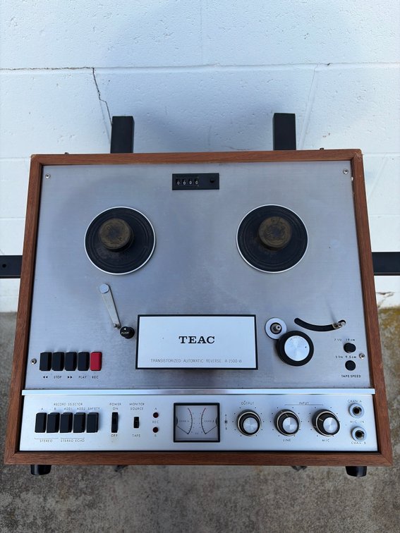 TEAC A-1500-W automatic reverse reel-to-reel recorder