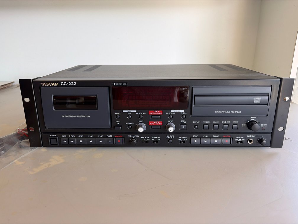 Tascam Cassette and CD Recorder