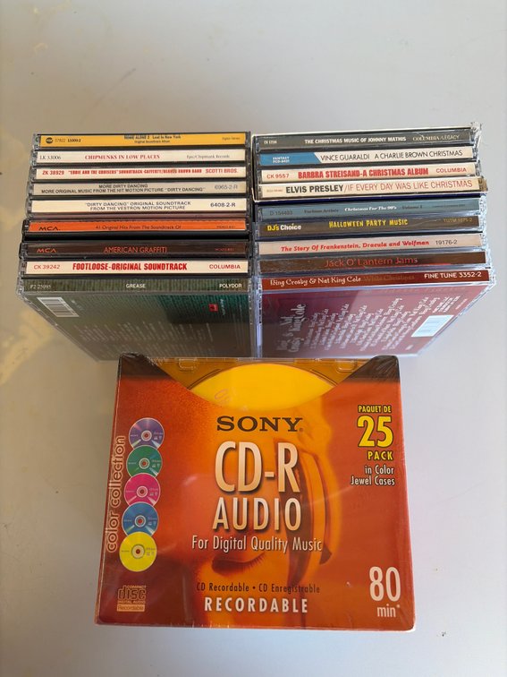 Movie & Holiday & Blank CDs