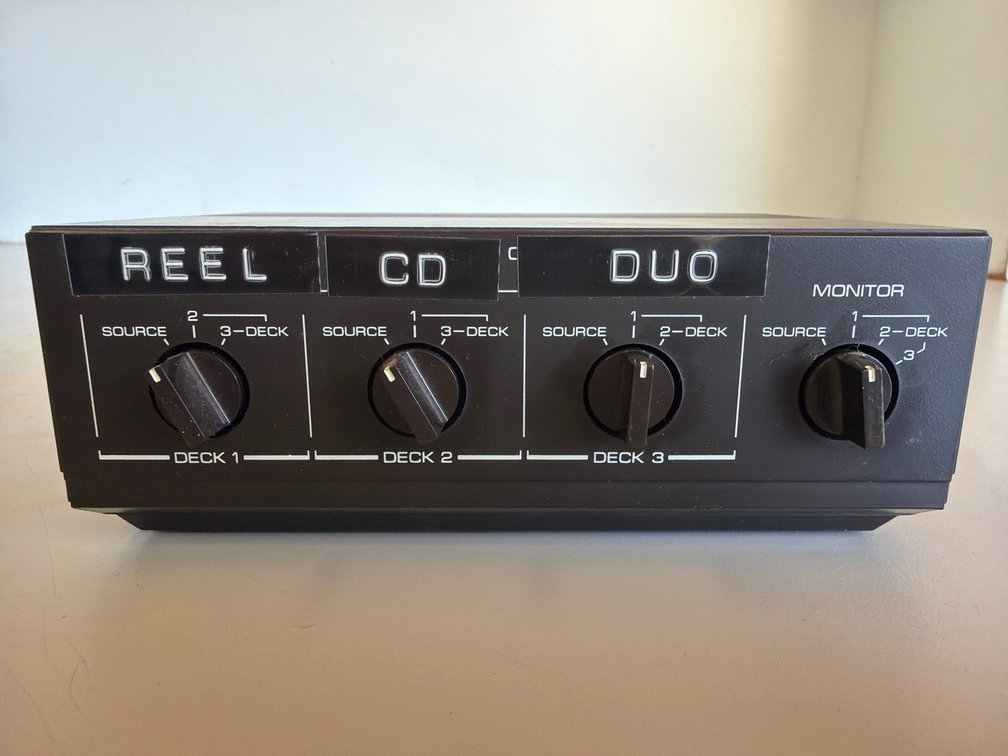 Realistic Stereo Tape Control Center