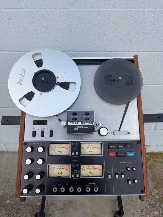 Teac A-3340S Reel-to-Reel Tape Recorder