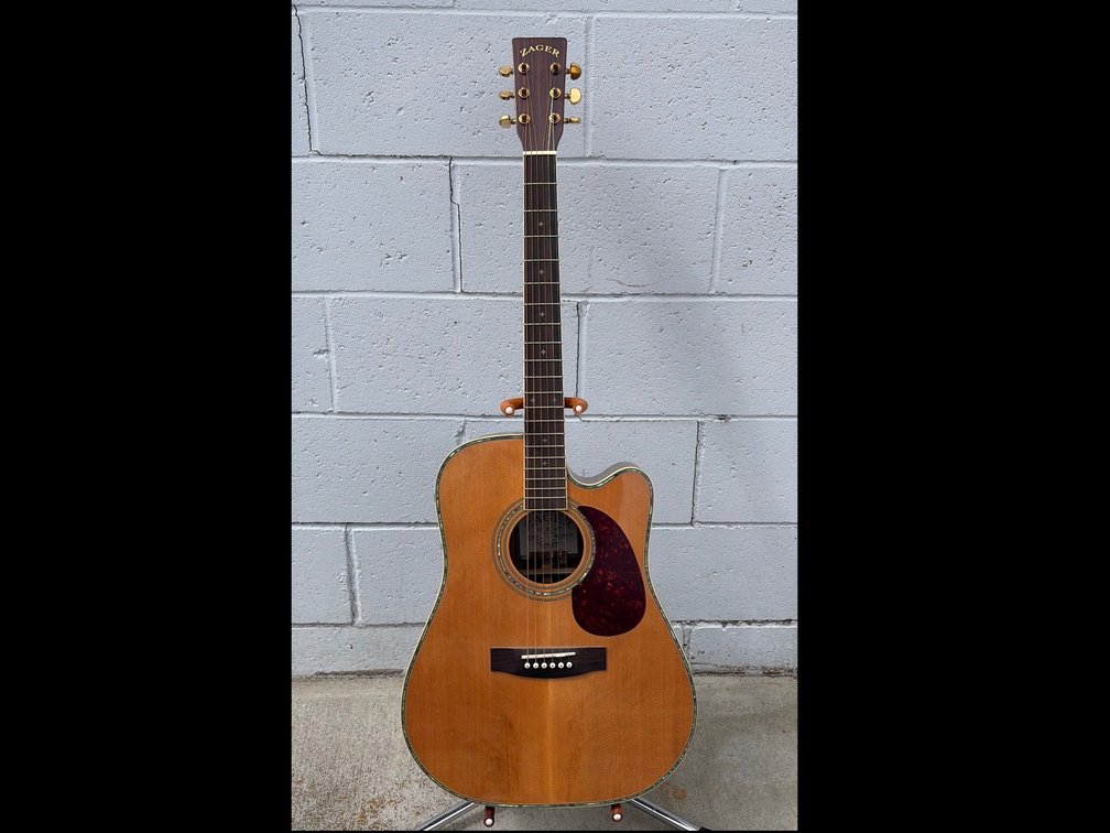 Zager Hand Built Electric Acoustic Zad/80 Model