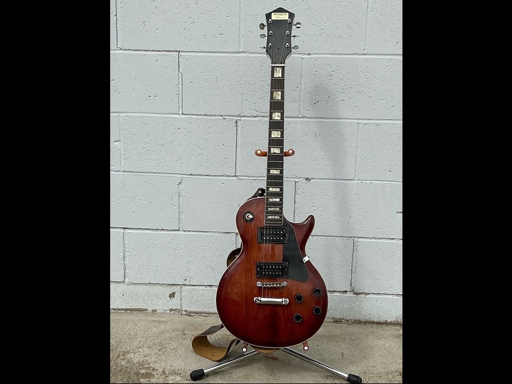 Harmony Marquis H99 Guitar Less Paul Guitar with Case