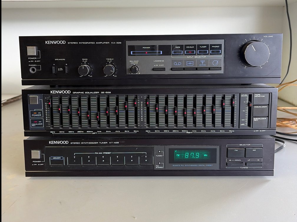 Kenwood stereo system