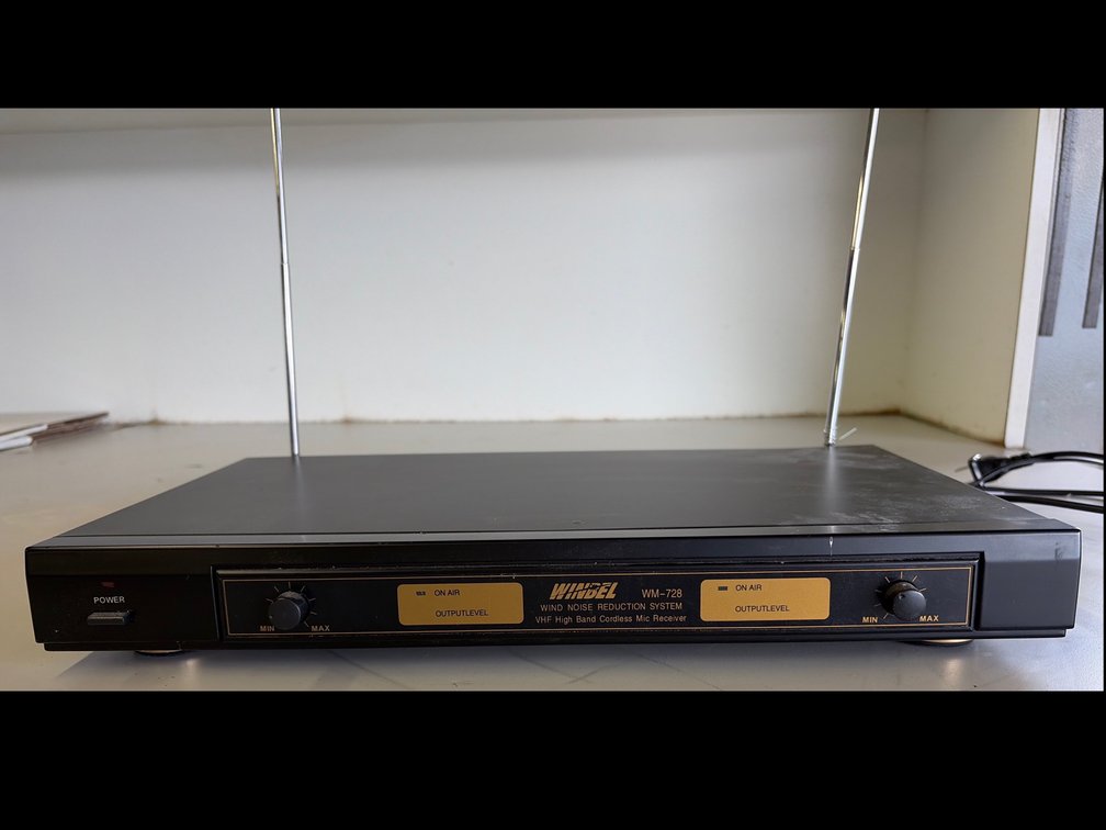 Windel WM-728 VHF High Band Cordless Microphone Receive
