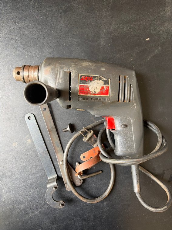 Skil 3/8 Drill and misc accessories