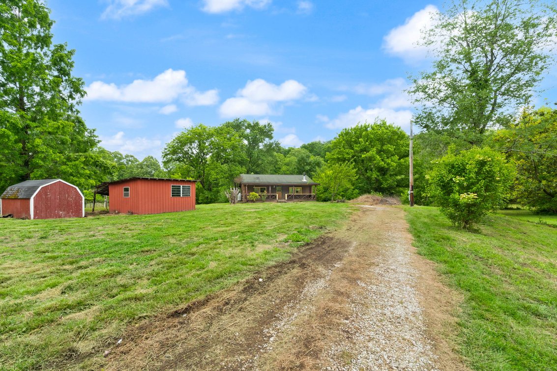 Image for Log Cabin on Basement | 10± Scenic Acres with Creek Frontage Online Auction