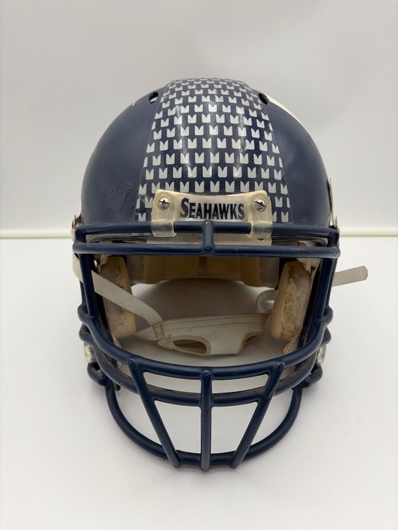 Seahawks Russell Wilson Autographed NFL Helmet