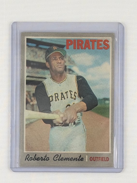 1970 Roberto Clemente Topps Baseball Card #350