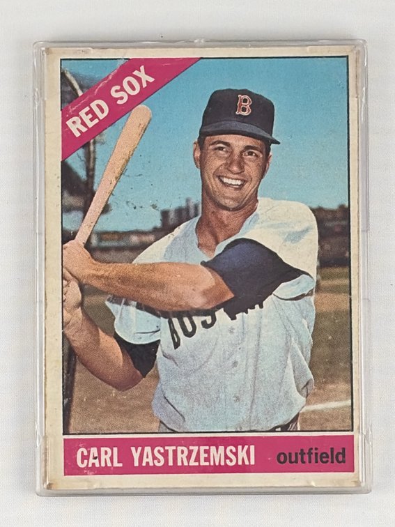 1966 Carl Yastrzemski Topps Baseball Card #70