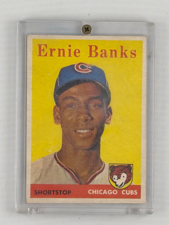 1958 Ernie Banks Baseball Card #310