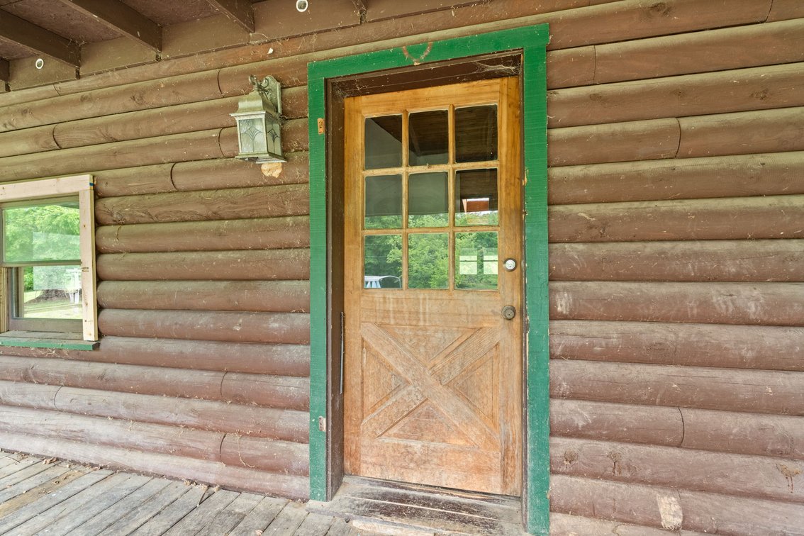 Image for Log Cabin on Basement | 10± Scenic Acres with Creek Frontage Online Auction
