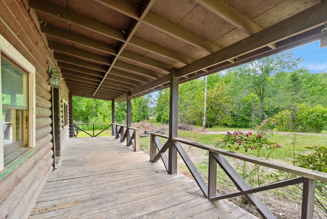 Image for Log Cabin on Basement | 10± Scenic Acres with Creek Frontage Online Auction
