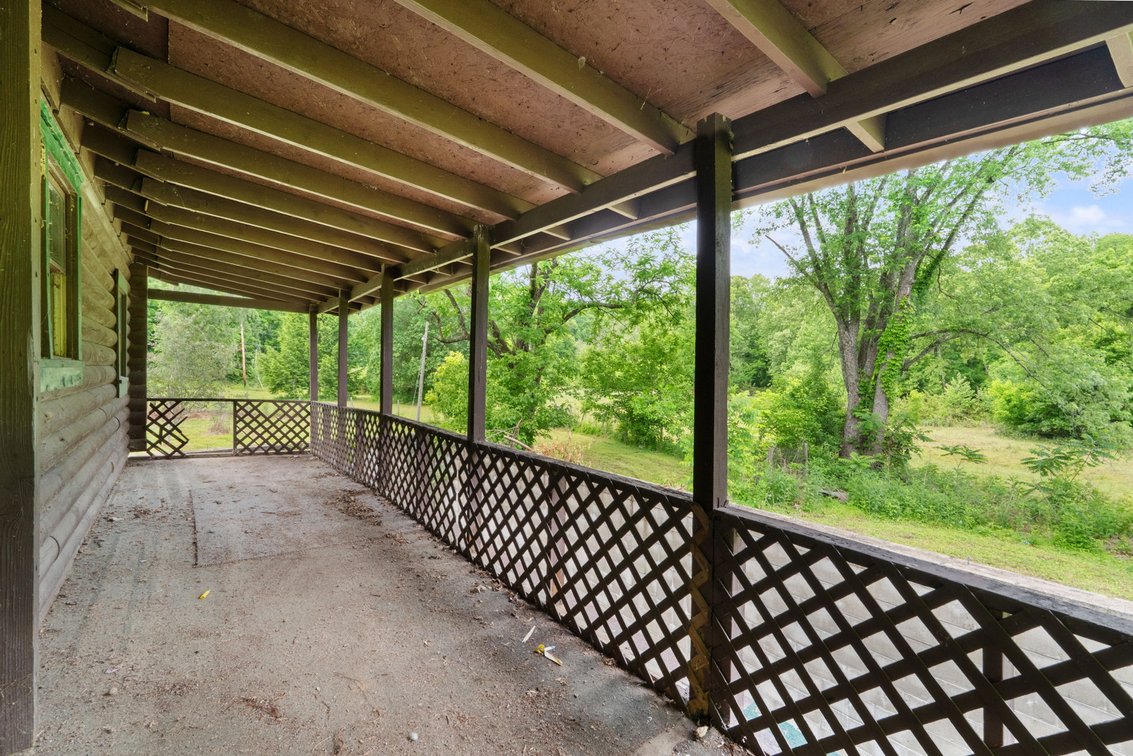 Image for Log Cabin on Basement | 10± Scenic Acres with Creek Frontage Online Auction